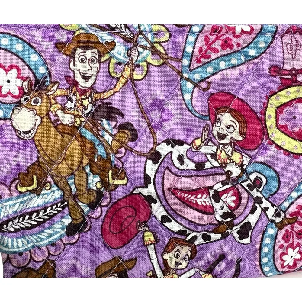 Vera Bradley Toy Story Rodeo Paisley Essential Zip Wristlet NWT Disney Pixar - Picture 2 of 11